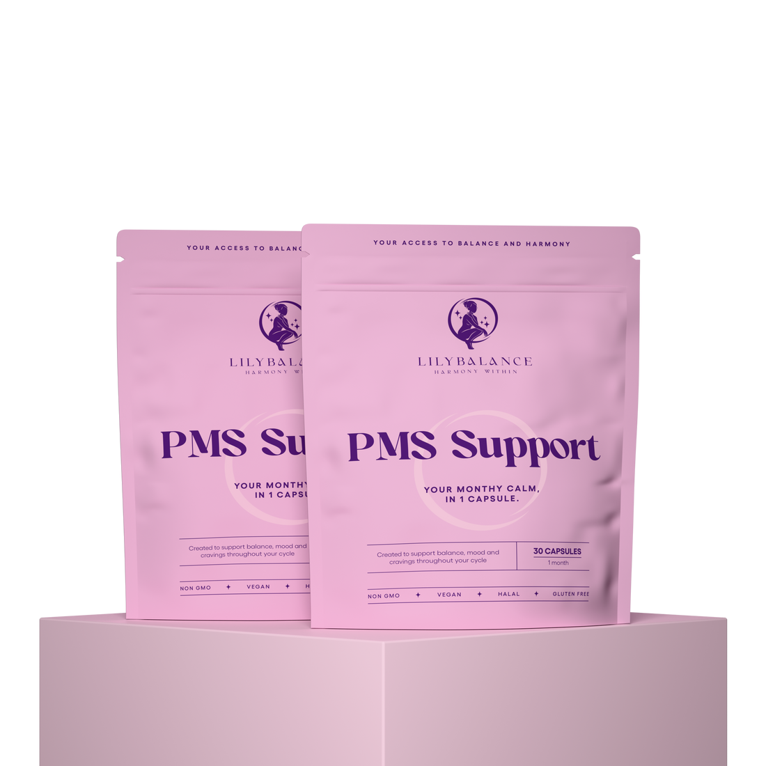 Your monthly calm, in one pill